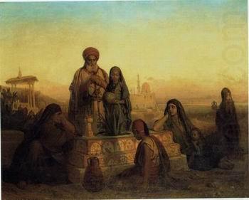 Arab or Arabic people and life. Orientalism oil paintings 183, unknow artist